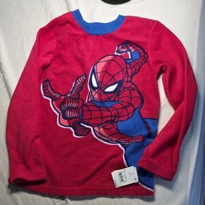Marvel Spider-Man Blue and Pink Shirt